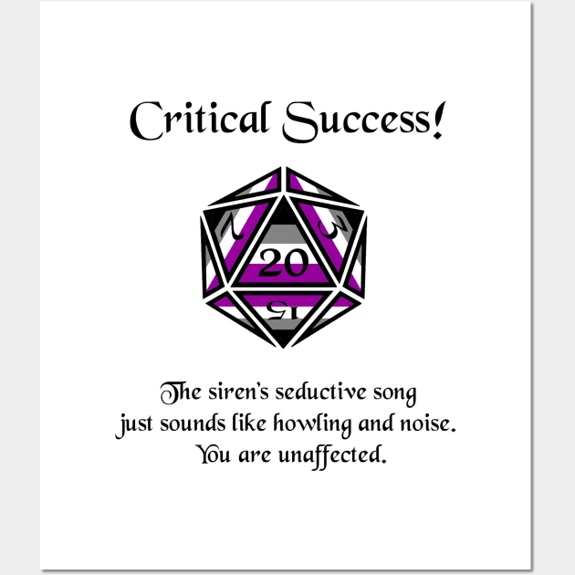 Asexual Pride Critical Success Wall Art by DiamondsandPhoenixFire